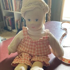 Plush Vantage Sock Doll with Hand-painted Face